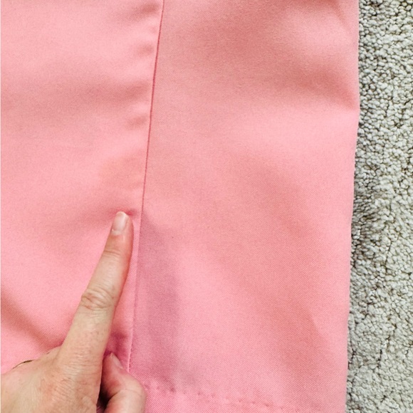 Sara Morgan for Haband Vintage Pink Short Sleeve Blouse - Picture 10 of 11